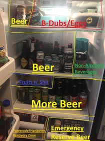 The current state of my refrigerator