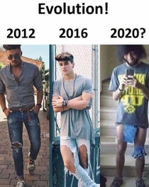 The decline of pants