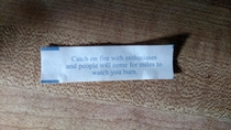 The deepest fortune cookie Ive ever received