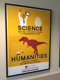 The difference between science and the humanities