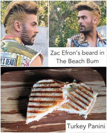 The director of this movie admitted that a panini was the inspiration for this look Delicious though