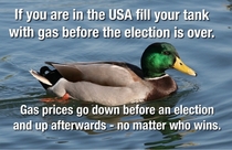 The energy companies dont want to be an issue during the election and hope we dont notice the pattern