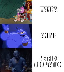 The evolution of the genie