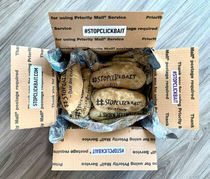 The Facebook page Stop Clickbait started shipping potatoes to BuzzFeed in retaliation for all their clickbait