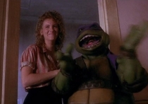 The frame in ninja turtles where you can see the actors mouth