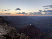 The Grand Canyon has a gorgeous view