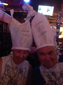 The Grandparents went to a restaurant they had never heard of before called Dicks