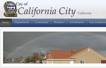 The header of this Citys website is adorably redundant