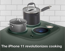The iPhone  revolutionizes cooking