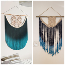 The macrame wall art advertised vs what I actually received