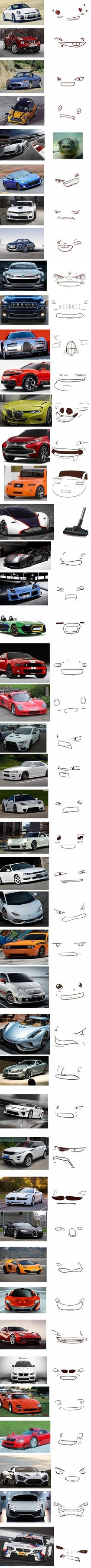 The many faces of cars