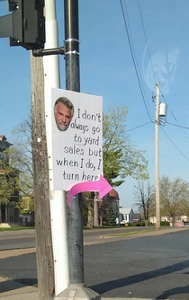 The most interesting yard sale in the world