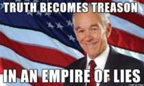 The most profound statement from Ron Paul during todays IAMA while be questioned about Snowden and Manning