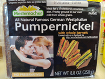 The most sensual of breads Pumpernickel
