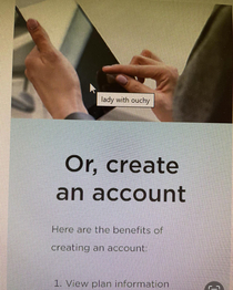 The mouse over on this banking website