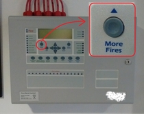 The new fire alarm system has an exciting feature