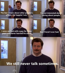 The one and only Ron Swanson
