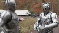The party doesnt start till the Cybermen show up