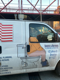The perfect plumbers van ad doesnt exi
