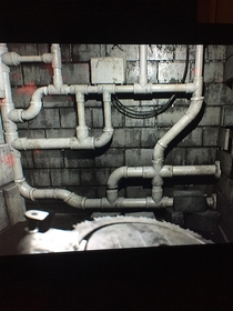 The plumbing in resident evil  scares me more than the game did Source am a plumber