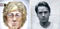 The police sketch of Ted Bundy cracks me up