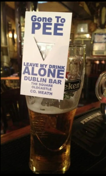 The pub I was in the other day started doing this