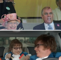 The Queens Horse Winning Face Fixed