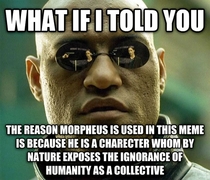 The Real Reason Morpheus Is Used
