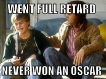 The reason Leo will never win an Oscar