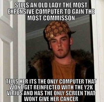 The scumbag retail salesperson I use to work with