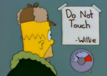 The Simpsons were always known for their subtlety