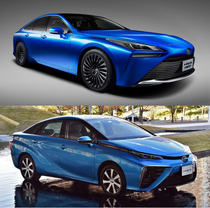 The sleek Toyota Mirai concept vs the production version Yuck