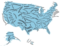 The Stereotype Map Of Every US State  According To British People Im just gonna leave this here