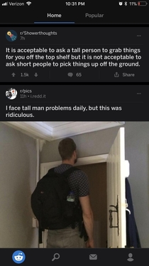 The way these two posts lined up had me giggling