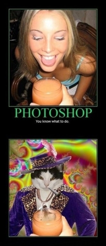 The wonders of Photoshop