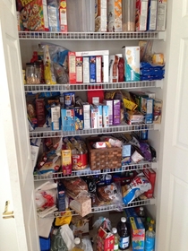 There is nothing to eat