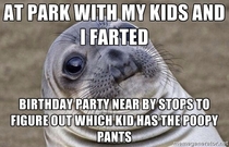 There was a toddler birthday party a few tables away