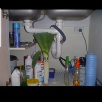 Theres a serious leek under my sink