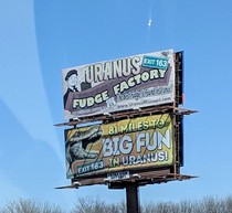 These billboards for Uranus Missouri