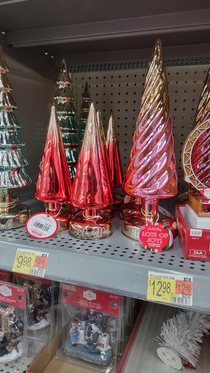These Christmas decorations for  are buttwild
