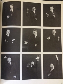 These Hitler photos in my history book look like promotional shots for a shitty magician