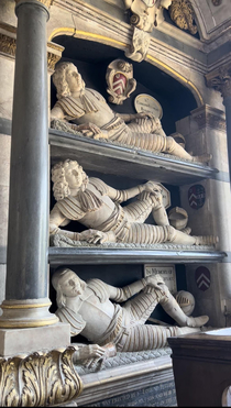 These lords of the manor effigies in a Cotswolds church Dont act like youre not impressed