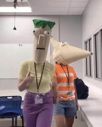These Phineas and Ferb costumes