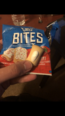 These pop tart bites looked so good too