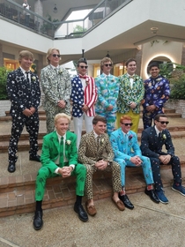 These senior guys ready for prom