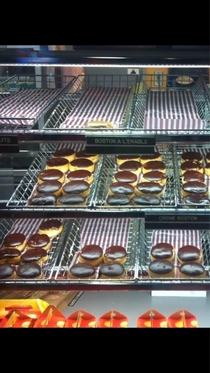 These were the only donuts left at the Bell centre in Montreal