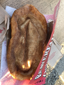 They call this a beaver tail at the local fair