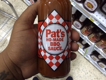 They let anyone make BBQ sauce nowadays