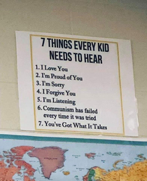 Things every kid needs to hear