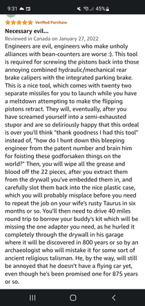 this Amazon review for a caliper piston tool